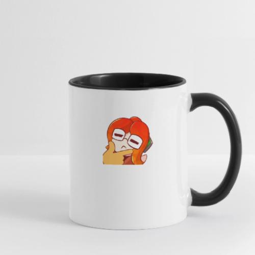 SquidHominid Think emote - Contrast Coffee Mug