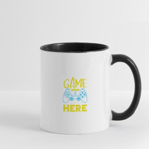 I Paused My Game For You - Contrast Coffee Mug