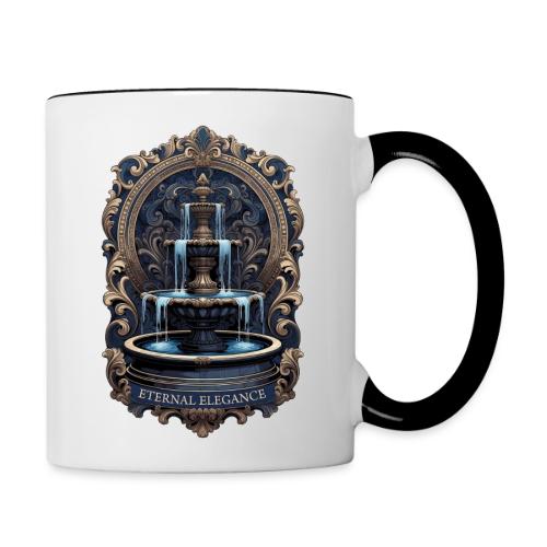 Gilded Baroque Fountain T-Shirt - Contrast Coffee Mug