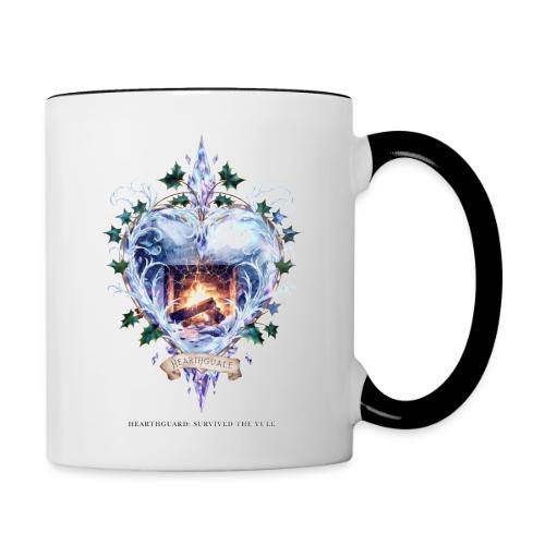 Imbolc Candle Veil T-Shirt | Veiled Rebirth - Contrast Coffee Mug