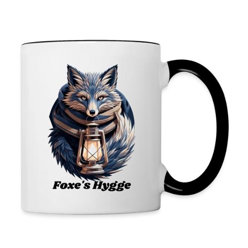 Hygge Ember Fox T-Shirt - Contrast Coffee Mug