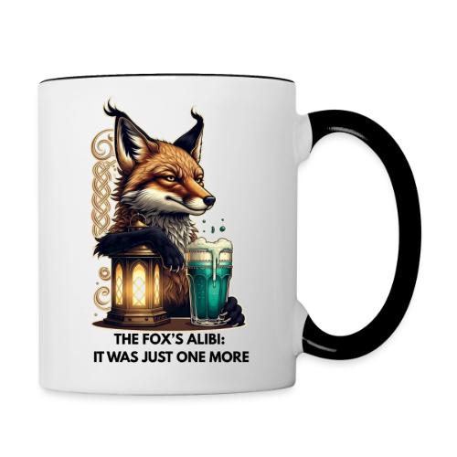 Sly Fox One More Round Tee - Contrast Coffee Mug