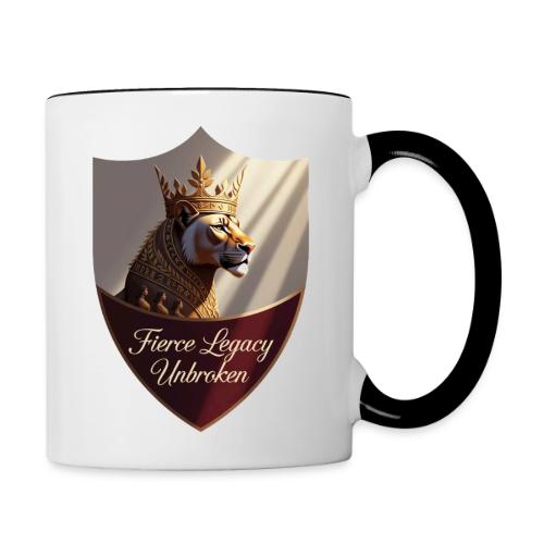 Women's Day Legacy T Shirt, Empowerment Gift 2026 - Contrast Coffee Mug