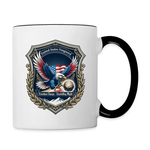 USA Eagle Vanguard T-Shirt,American Flag PrideGift - Contrast Coffee Mug