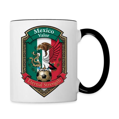 Mexico Eagle Valor T-Shirt, Pride Badge Gift - Contrast Coffee Mug