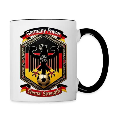 Germany Eagle Power T-Shirt, Flag Pride Gift - Contrast Coffee Mug