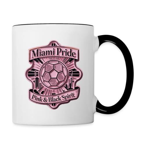 Miami City Pride T Shirt, Vibrant City Pride Gift - Contrast Coffee Mug