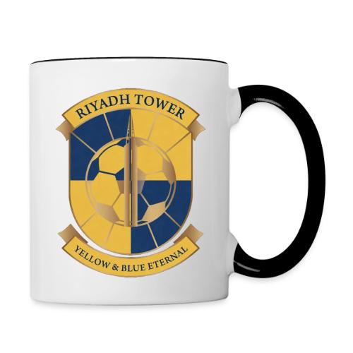 Riyadh Tower Premium T Shirt, Football Pride Gift - Contrast Coffee Mug