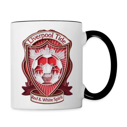 Liverpool Tide T Shirt, Soccer City Pride Gift - Contrast Coffee Mug