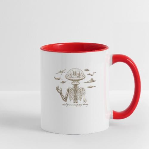 Reality is a Conspiracy Theory - Contrast Coffee Mug