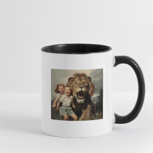 The Righteous Are Bold As A Lion - Contrast Coffee Mug