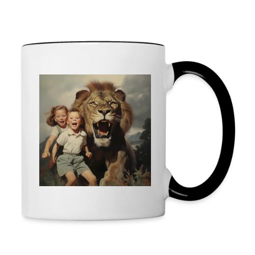 The Righteous Are Bold As A Lion - Contrast Coffee Mug