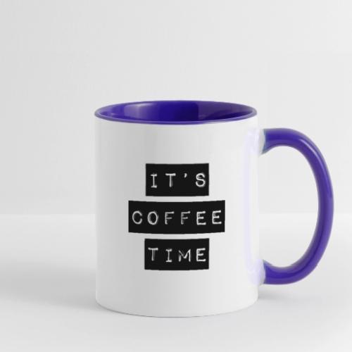 It's Coffee Time - Contrast Coffee Mug