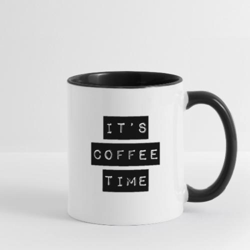 It's Coffee Time - Contrast Coffee Mug