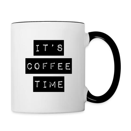 It's Coffee Time - Contrast Coffee Mug