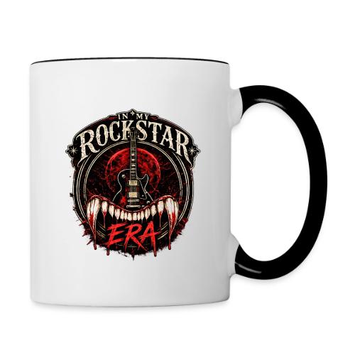 In my (Vampire) Rockstar Era - Contrast Coffee Mug