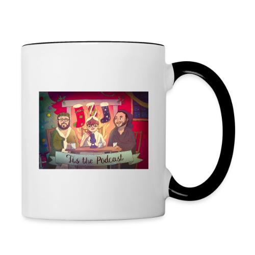The Ghosts of Tis the Podcast - Contrast Coffee Mug