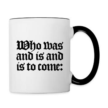 And Is To Come - Contrast Coffee Mug - white/black - Right