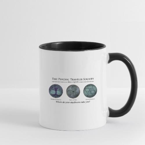 The Psychic Traveler Society (Emblems) - Contrast Coffee Mug