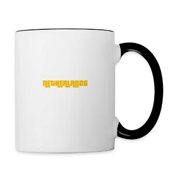 Amsterdam - Contrast Coffee Mug - white/black - Right