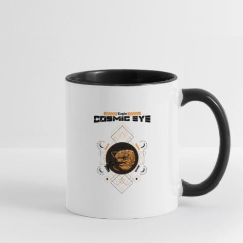 Eagle Cosmic Eye - Contrast Coffee Mug