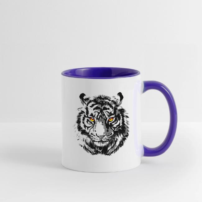 Tiger Head - Tiger Artwork - Wildlife Big Cats