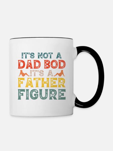 Father Figure - Contrast Coffee Mug - white/black