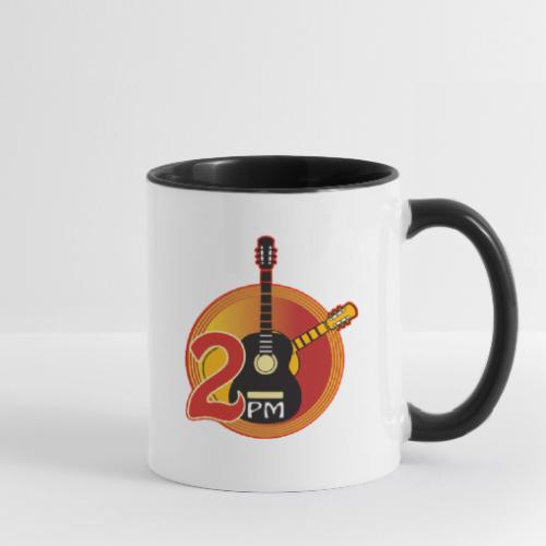 2PM logo Style - Contrast Coffee Mug