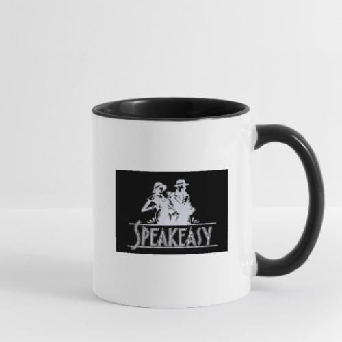 speak easy logo by directortodd d4midr8 fullview - Contrast Coffee Mug