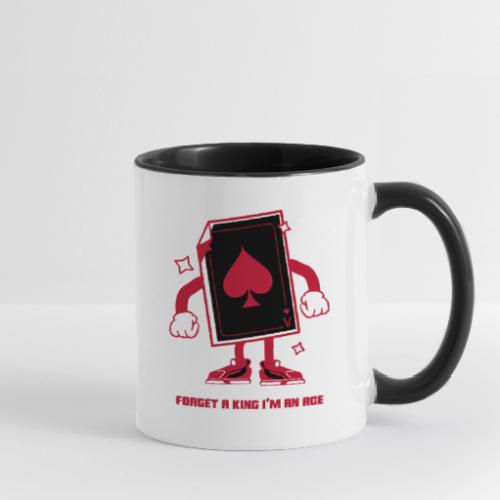 Forget A King I'm An Ace - Contrast Coffee Mug
