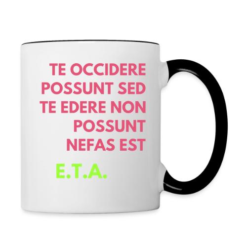 Enfield Tennis Academy Vintage Logo - Contrast Coffee Mug