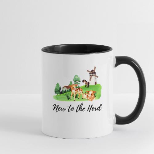 New to the herd - Contrast Coffee Mug