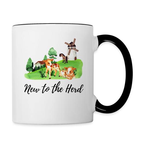 New to the herd - Contrast Coffee Mug