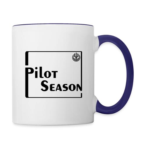 Pilot Season - Black - Contrast Coffee Mug
