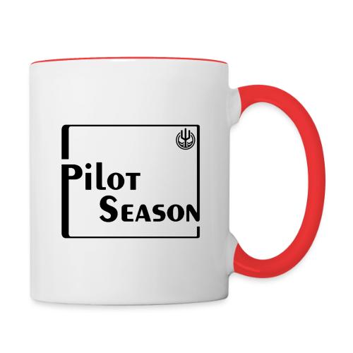 Pilot Season - Black - Contrast Coffee Mug