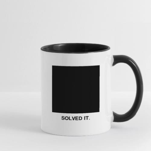 SOLVED IT (OG) - Contrast Coffee Mug