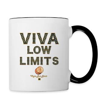 Viva Low Limits - Contrast Coffee Mug - white/black - Right