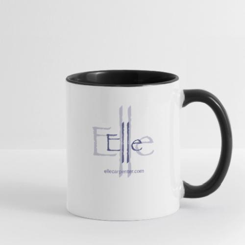 Elle Sleek & Modern Logo for All Occasions - Contrast Coffee Mug
