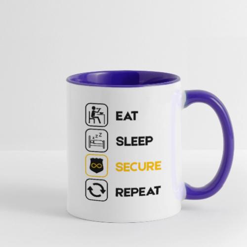 Secure & Repeat (Light) - Contrast Coffee Mug