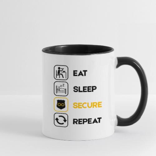 Secure & Repeat (Light) - Contrast Coffee Mug