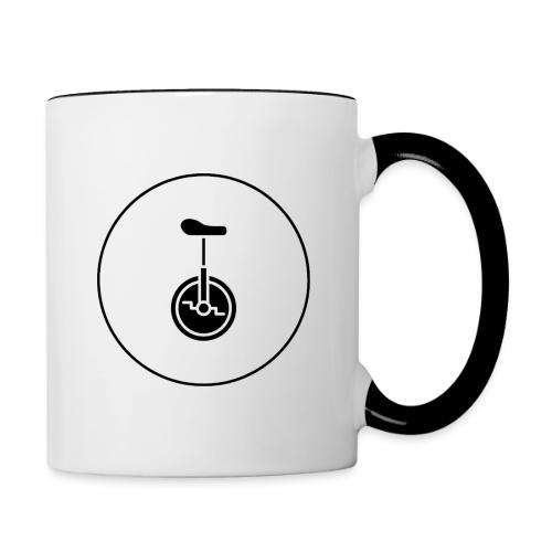 Unicycle Logo Black - Contrast Coffee Mug