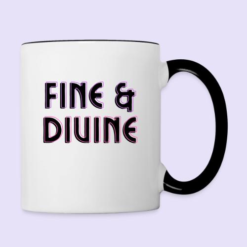 Fine & Divine Vintage - Contrast Coffee Mug