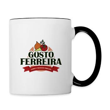 Logo designer for a brand with botanical designs - Contrast Coffee Mug - white/black - Right