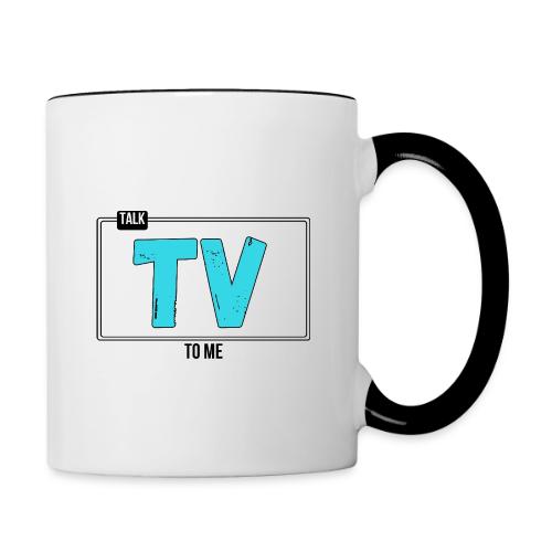 Talk TV to Me MediaMelanieTV - Contrast Coffee Mug