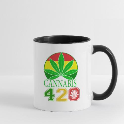 Teasing 420 Smokers Dream Weed Marijuana Design - Contrast Coffee Mug