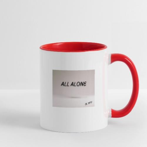 All Alone Album Art - Contrast Coffee Mug