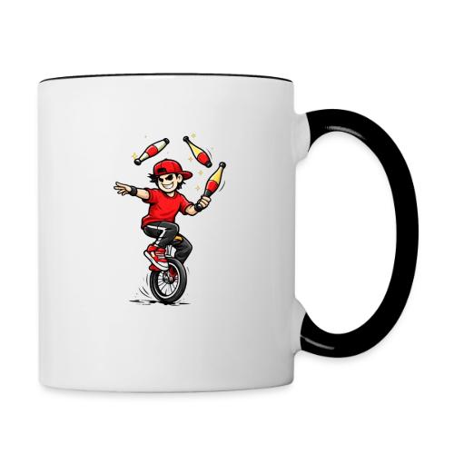 Cool Juggler Uni - Contrast Coffee Mug