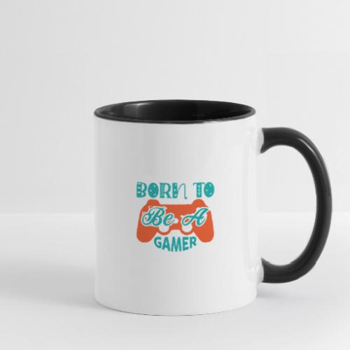 Born to be a Gamer - Contrast Coffee Mug
