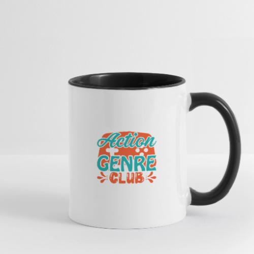 Action Genre Club Retro - Contrast Coffee Mug