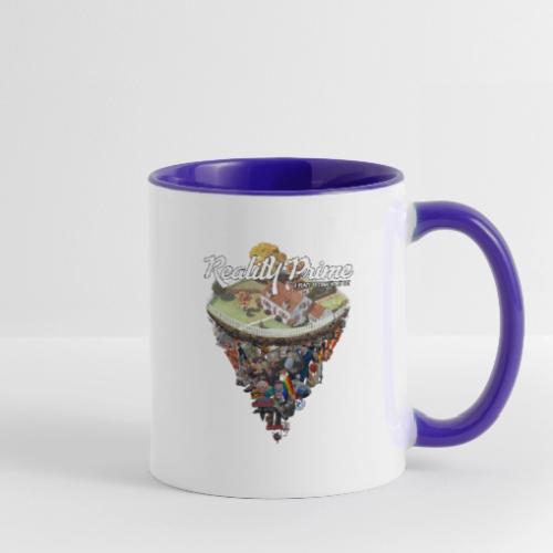 Reality Prime (Front Facing, On White) - Contrast Coffee Mug